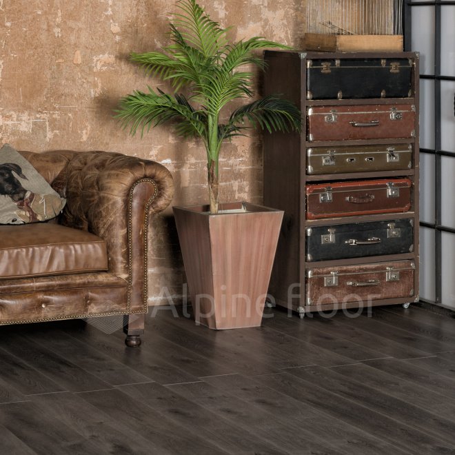 Кварц виниловый ламинат Alpine Floor Premium XL ECO 7-11 Дуб Торфяной - фото 2