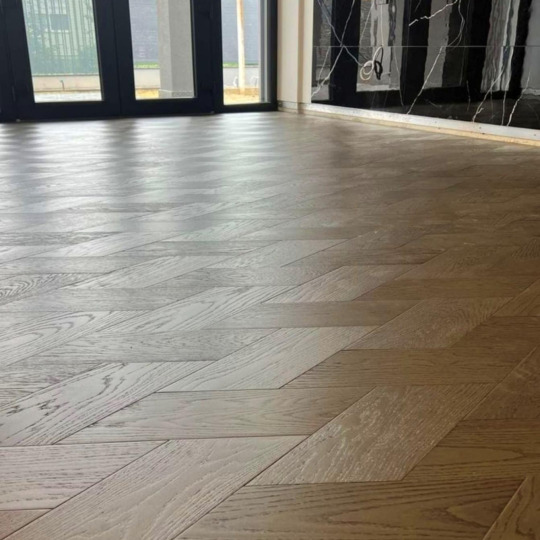 Паркет ёлка HM Flooring Дуб Diamond Sugar - фото 2