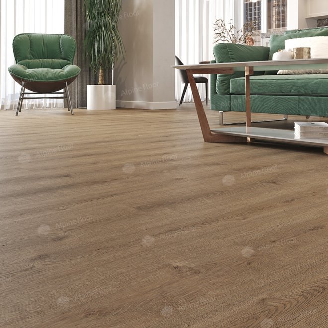 Кварц виниловый ламинат Alpine Floor Solo ECO 14-3 Ларгетто - фото 4