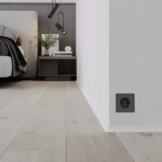 Микроплинтус Ликорн Скрытый С-05.25.4 L Белый - фото 2