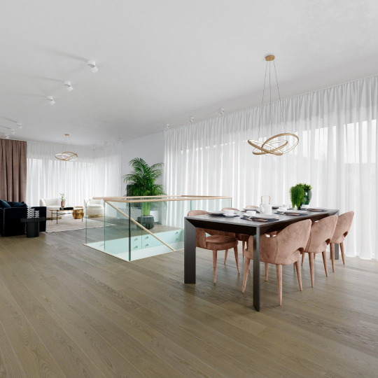 Паркетная доска Esta Parket 1-полосная доска 21087 Ash Elegant Chateau Pores
- фото 2