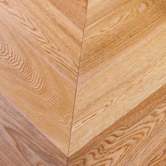 Паркет ёлка Marco Ferutti Louvre Дуб Natural АВC, браш - фото 1