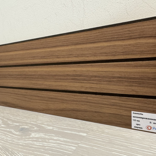 Стеновые панели Finitura Dekor шпонированные FD 3-полосная орех - фото 5