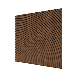 Стеновые панели Ликорн Круги Орех темный - 