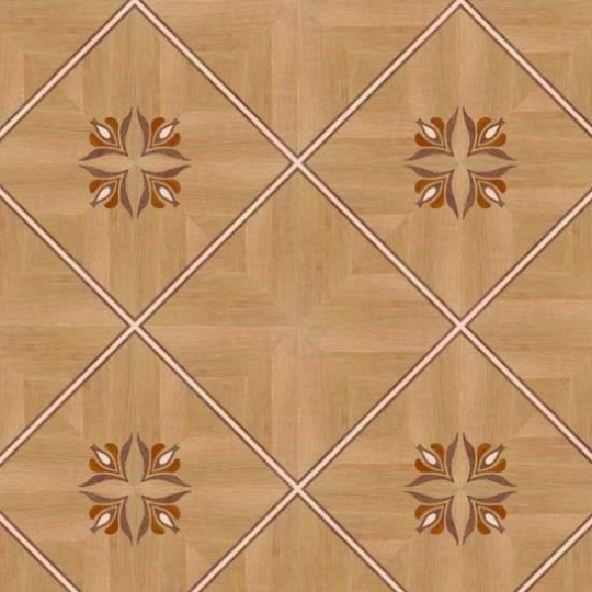 Модульный паркет  Модульный паркет M-156 (дуб радиал, клен, мербау, орех) - фото 1