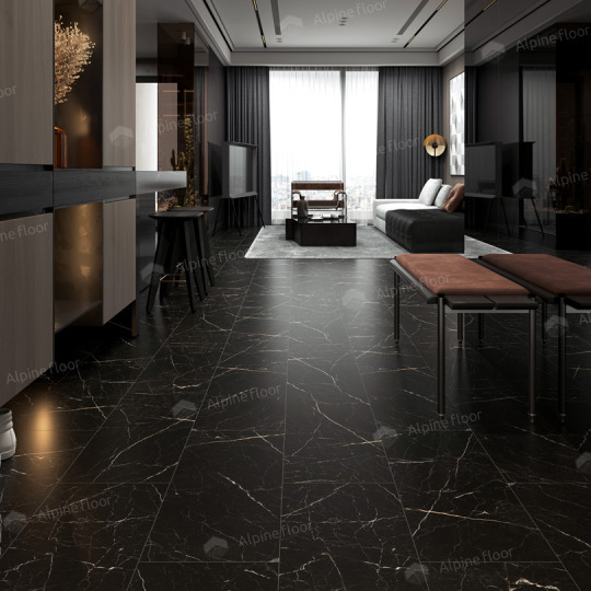 Кварц виниловый ламинат Alpine Floor Stone Mineral Core ECO 4-27 Неро
- фото 2