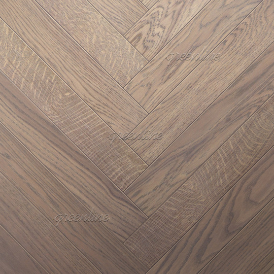 Паркет ёлка Greenline  810 Дуб Рейн английская 810 Дуб Рейн 15х110х600 - фото 1