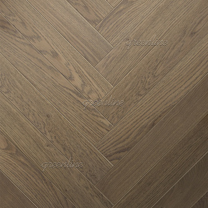 Паркет ёлка Greenline   720 Дуб Квин 12х125х600