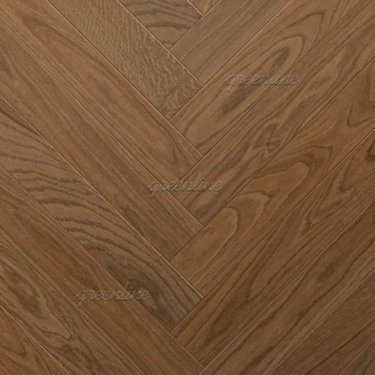 Инженерная доска Greenline Ёлка Техно 622 Дуб Фотон 622 Дуб Фотон 12x100x500 - фото 1