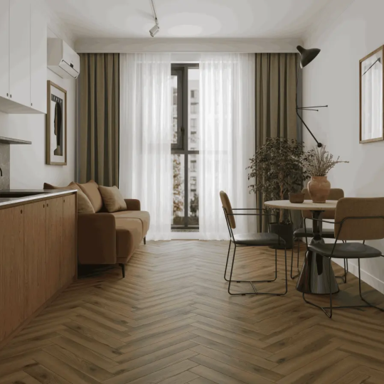 Ламинат Norland Herringbone Elegant Herringbone Elegant Дуб Лира LF303-40 - фото 4