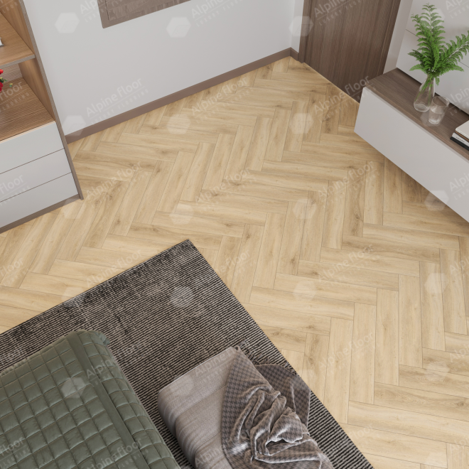 Кварц виниловый ламинат Alpine Floor Parquet Light ECO 13-24 Дуб Ригель - фото 3