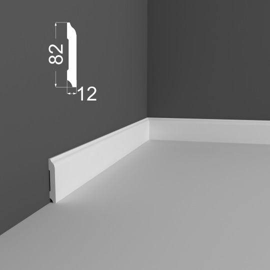 Плинтус Ликорн МДФ Грунтованный Р 18.82.12 - фото 3