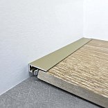 Плинтус TeckWood Micro М-6 Шампань Муар RAL 1035 - 