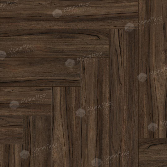 Ламинат Alpine Floor Herringbone 12 Herringbone 12 Орех Сицилия LF105-13 - фото 1