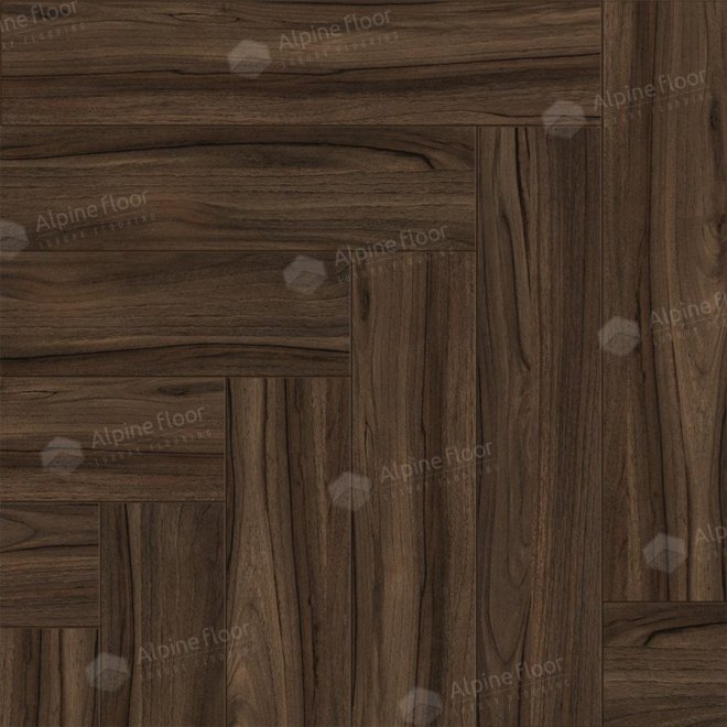 Ламинат Alpine Floor Herringbone 12 Herringbone 12 LF105-13 Орех Сицилия - фото 1