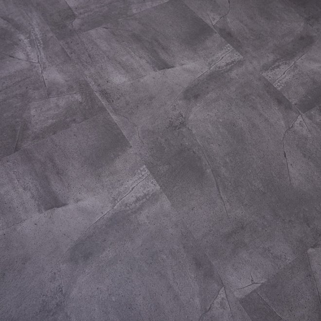 Кварц виниловый ламинат Vinilam Ceramo Stone Glue 61602 Серый Бетон клеевой - фото 10