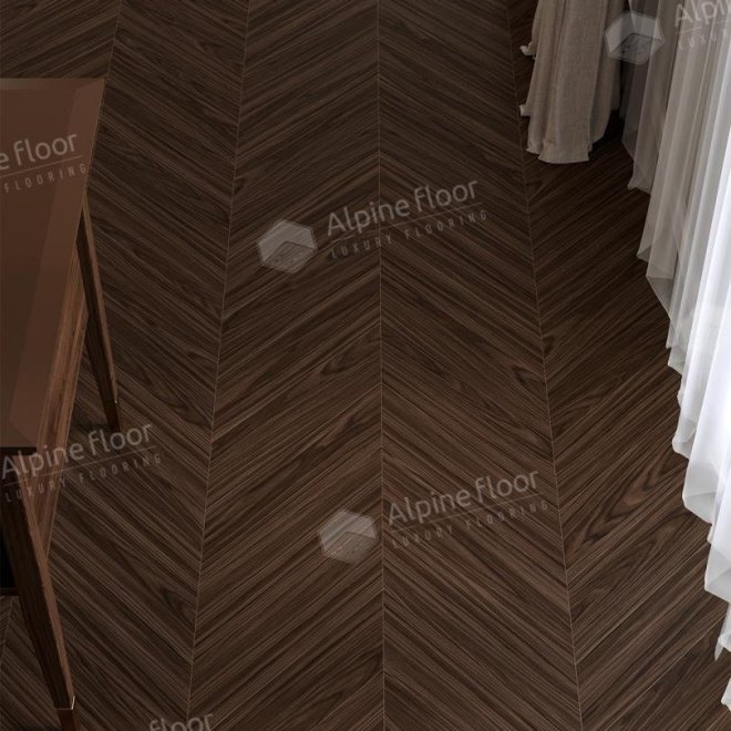 Ламинат Alpine Floor Chevron Art Chevron Art Alpine Floor Chevron Art Chevron Art LF109-10 Орех Гранд-Каньон - фото 3