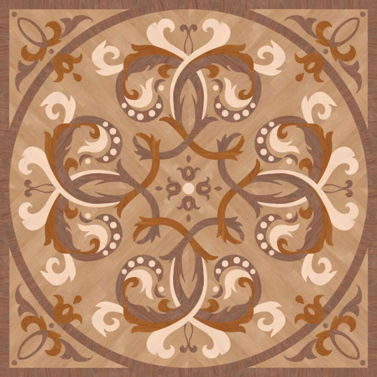 Художественный паркет Художественный паркет  Художественный паркет Р-015 (дуб радиал, мербау, орех, клен) - фото 1