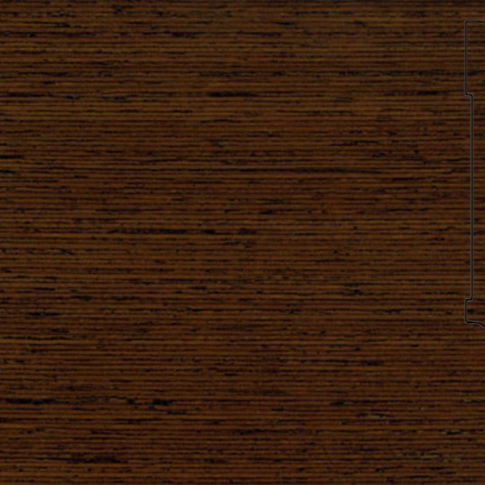 Плинтус Pedross 70х15 шпонированный - Венге - фото 1