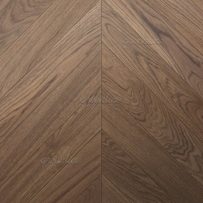 Паркет ёлка Greenline  826 Дуб Эволюшн французская - фото 1