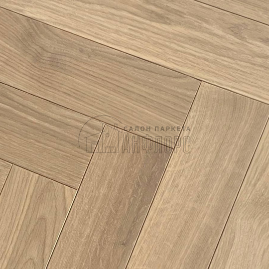 Паркет ёлка Golden Wood Дуб Латте - фото 2