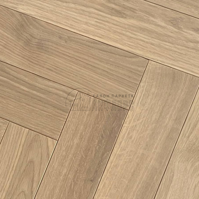 Паркет ёлка Golden Wood Дуб Латте - фото 2