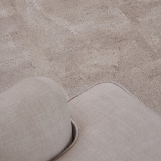 Кварц виниловый ламинат Vinilam КЕРАМО Stone 61603 Бетонная смесь
- фото 4