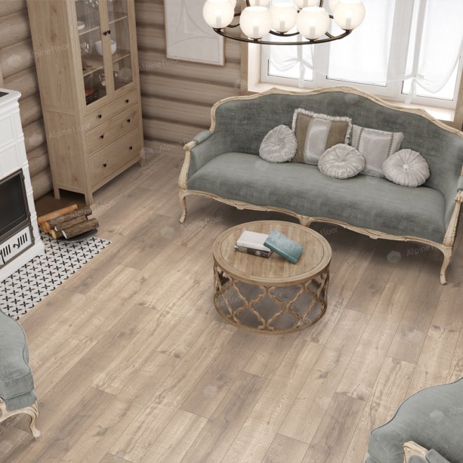 Кварц виниловый ламинат Alpine Floor Real Wood ECO 2-5 Дуб Натуральный - фото 3