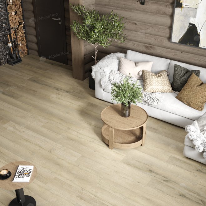 Кварц виниловый ламинат Alpine Floor Premium XL ECO 7-19 Дуб Сливочный

8 мм - фото 3