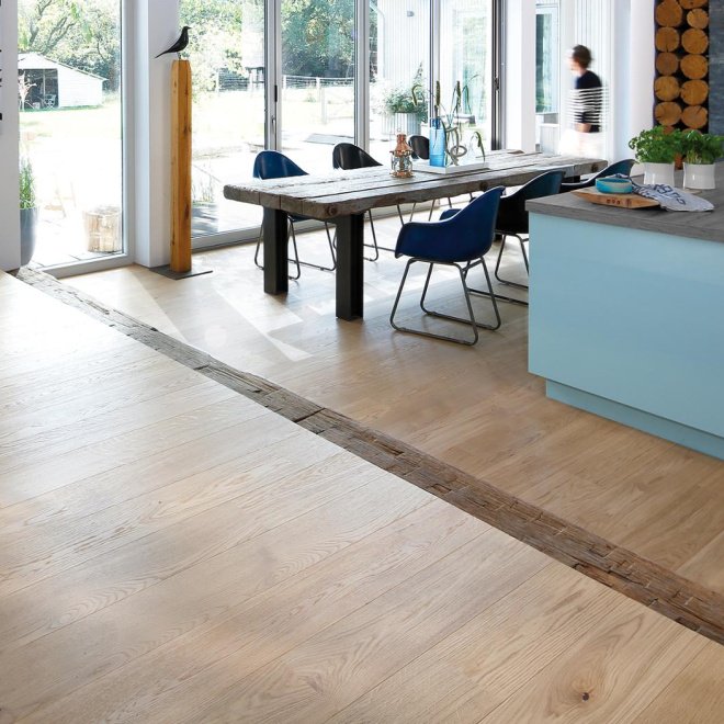 Инженерная доска Bauwerk Villapark Дуб Crema - фото 2