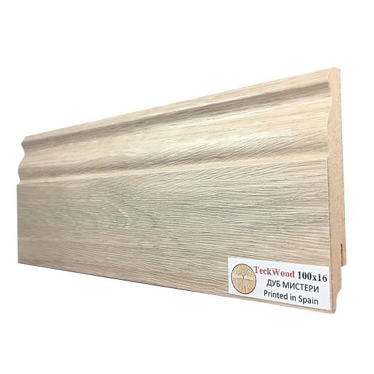 Плинтус TeckWood Цветной 100х16 Дуб Мистери - фото 2