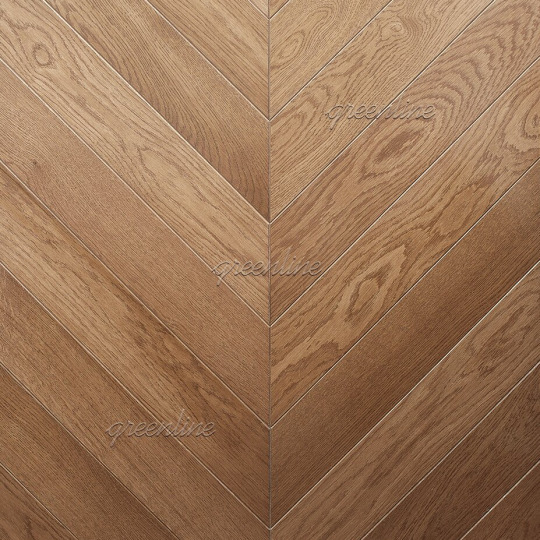 Паркет ёлка Greenline  120 Дуб Палермо французская 120 Дуб Палермо 15х125х600 - фото 2