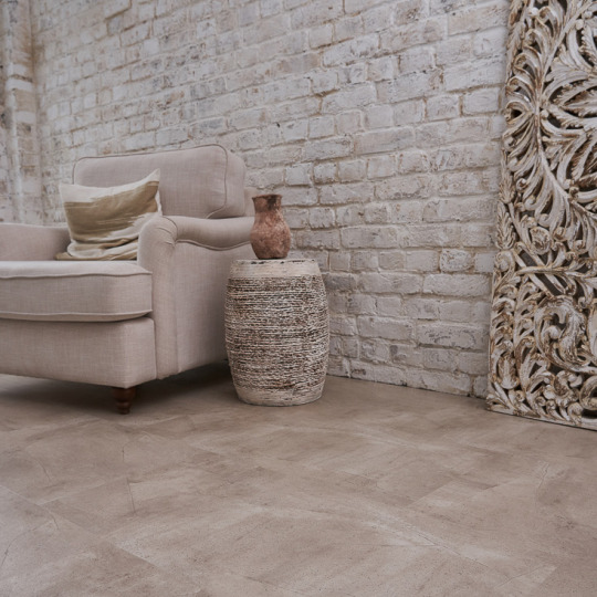 Кварц виниловый ламинат Vinilam КЕРАМО Stone 61603 Бетонная смесь
- фото 31