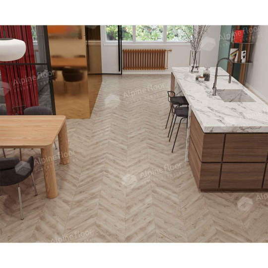 SPC ламинат Alpine Floor Chevron Alpine Гикори ECO 18-21 MC
- фото 4