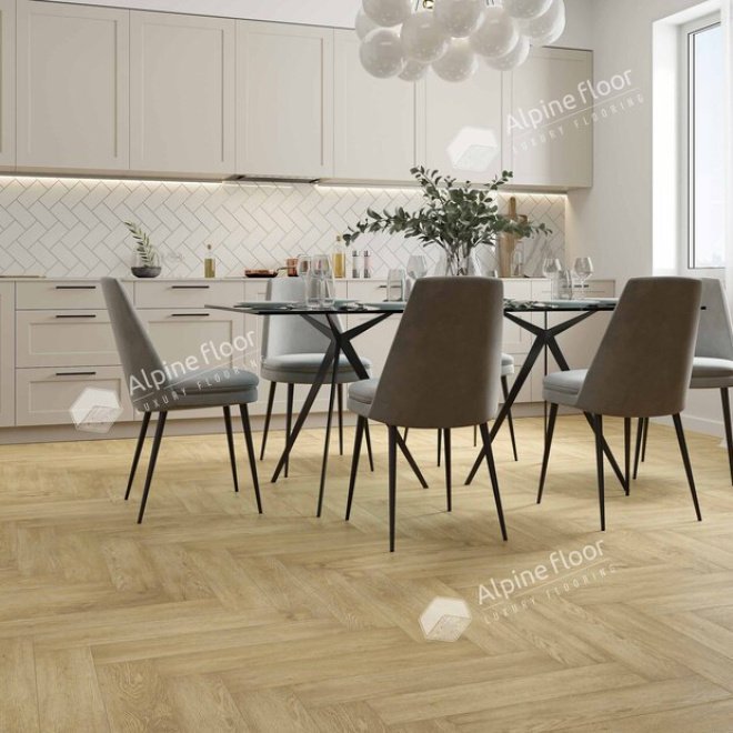 Кварц виниловый ламинат Alpine Floor Parquet Light ECO 13-3 Дуб Ваниль Селект - фото 2