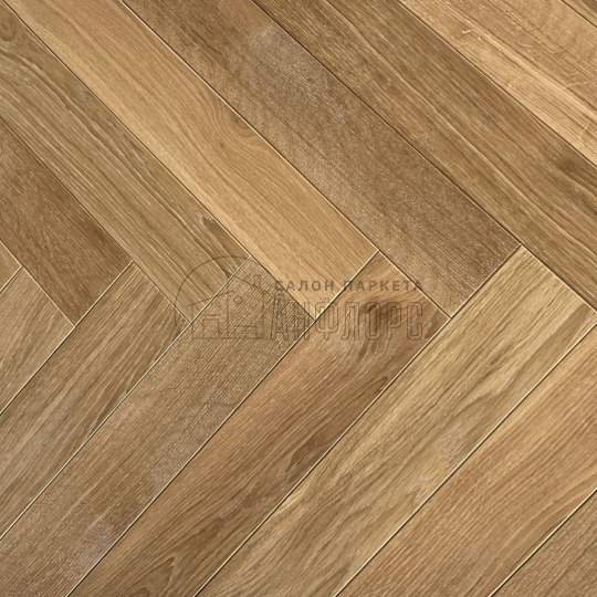 Паркет ёлка Golden Wood Дуб Совиньон - фото 2