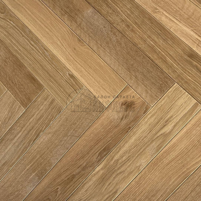 Паркет ёлка Golden Wood Дуб Совиньон - фото 2