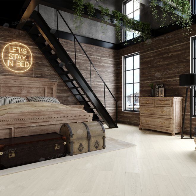 Кварц виниловый ламинат Alpine Floor Classic ECO 134-7 Дуб Арктик - фото 2