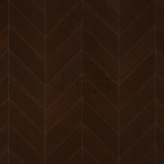 Паркет ёлка Hajnowka DUO Collection Chocolate французская Chocolate французская 15x125x600 Рустик - фото 1
