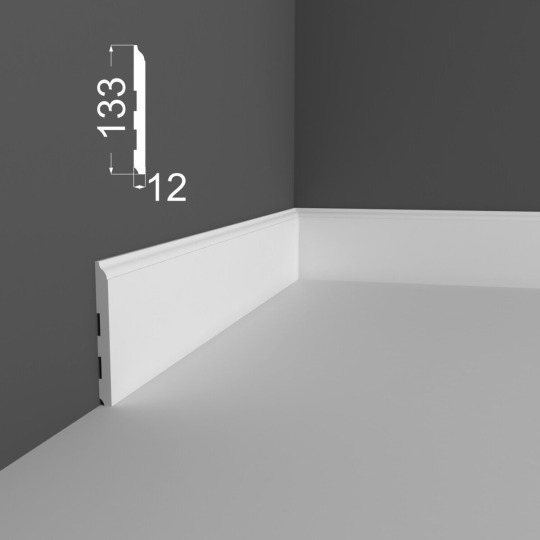 Плинтус Ликорн МДФ Грунтованный Р 18.133.12 - фото 3