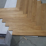 Массивная доска Mazarri Тик английская Тик английская 15x70x420 - 