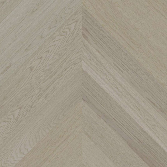 Паркет ёлка Esta Parket Chevron Nova 15506 Oak CH Nova Elite Pearl - фото 1