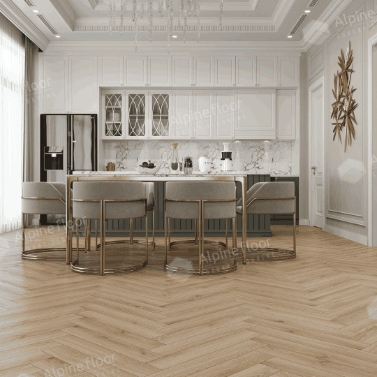 Ламинат Alpine Floor Herringbone 12 Pro Herringbone 12 Pro Дуб Артуа LF106-12 - фото 2