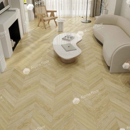 SPC ламинат Alpine Floor Chevron Alpine Дуб Ваниль Селект ECO 18-2
- фото 3