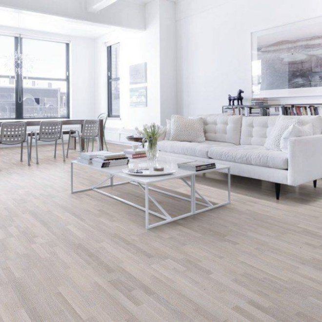 Паркетная доска Focus Floor Classic FF Oak Ostro White Matt 3S - фото 4