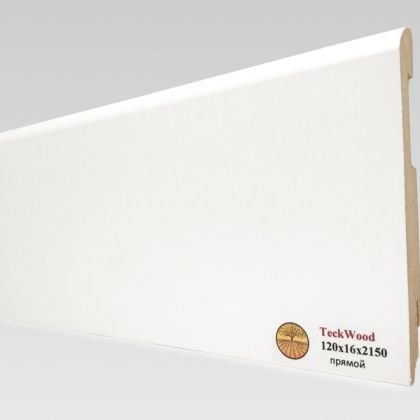 TeckWood Белый прямой