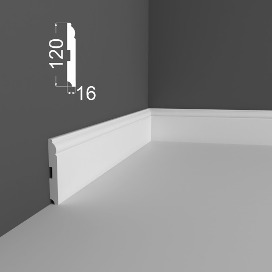 Плинтус Ликорн МДФ Грунтованный Р 4.120.16 - фото 3