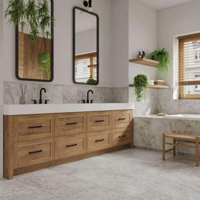 Кварц виниловый ламинат Alpine Floor Stone Premium LVT ECO 26-1 Роквокс
 - фото 4