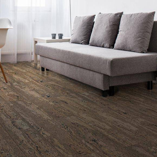 Пробковый пол Corkstyle CorkPRO Comprido Brown - фото 3