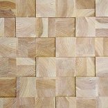 Стеновые панели Flitch Деревянная плитка Клееный брус, плоская - 